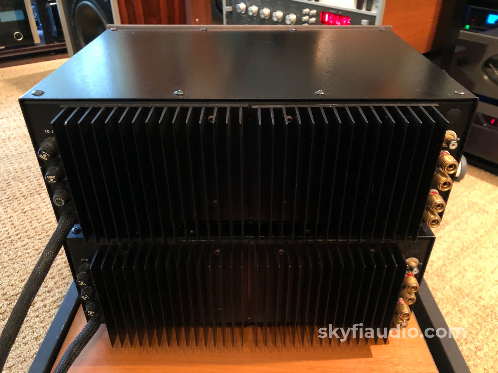 Acoustic Electronics Photon 6000 Monoblock Amplifiers - Super Rare And Powerful Amplifier