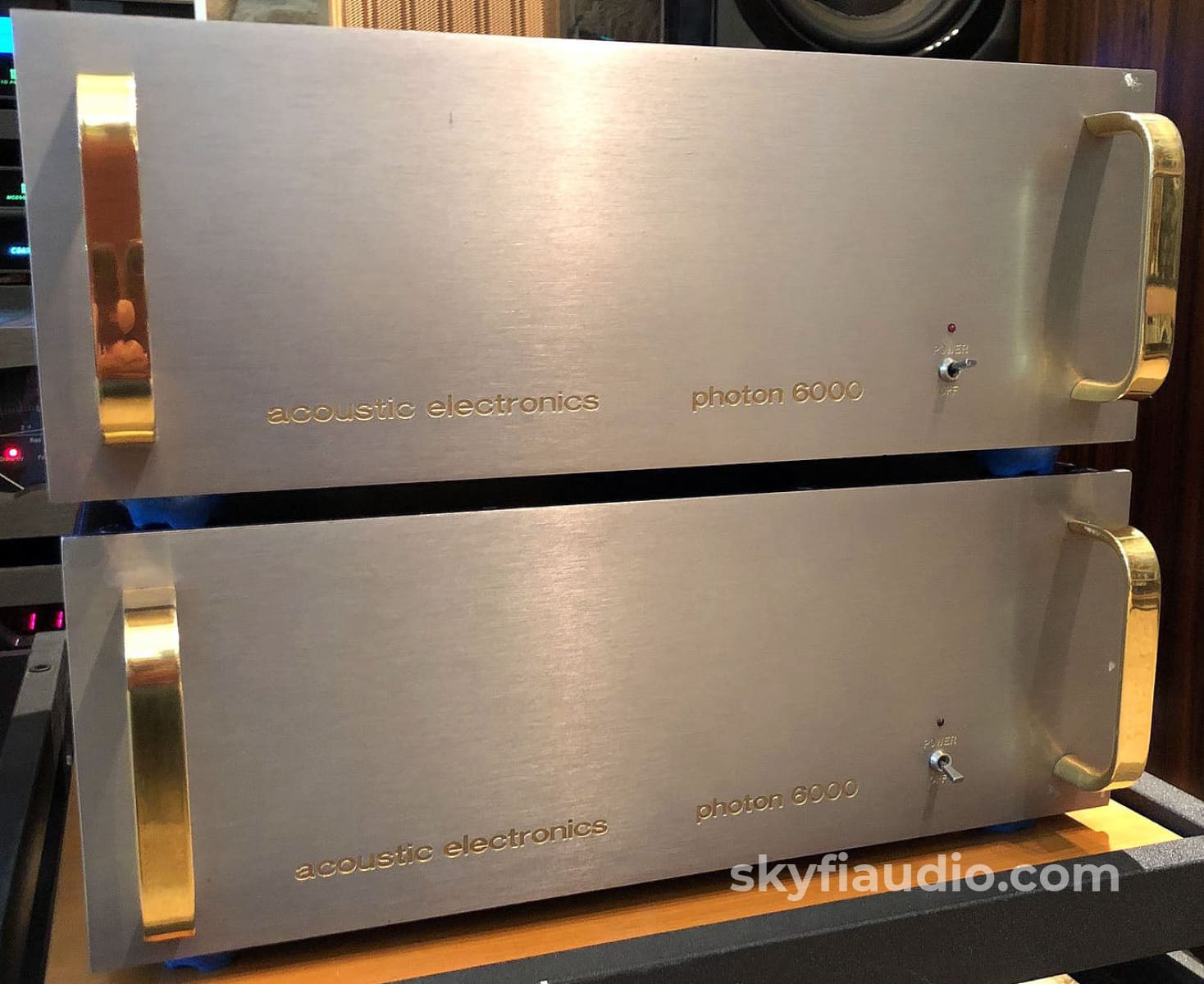 Acoustic Electronics Photon 6000 Monoblock Amplifiers - Super Rare And Powerful Amplifier