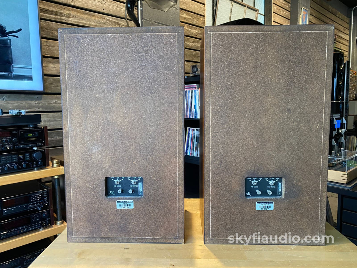 Acoustic Research Ar-11 Vintage Speakers - Refoamed W/Stands