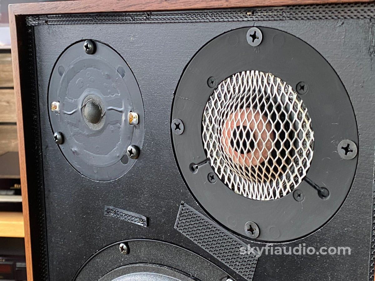 Acoustic Research Ar-11 Vintage Speakers - Refoamed W/Stands