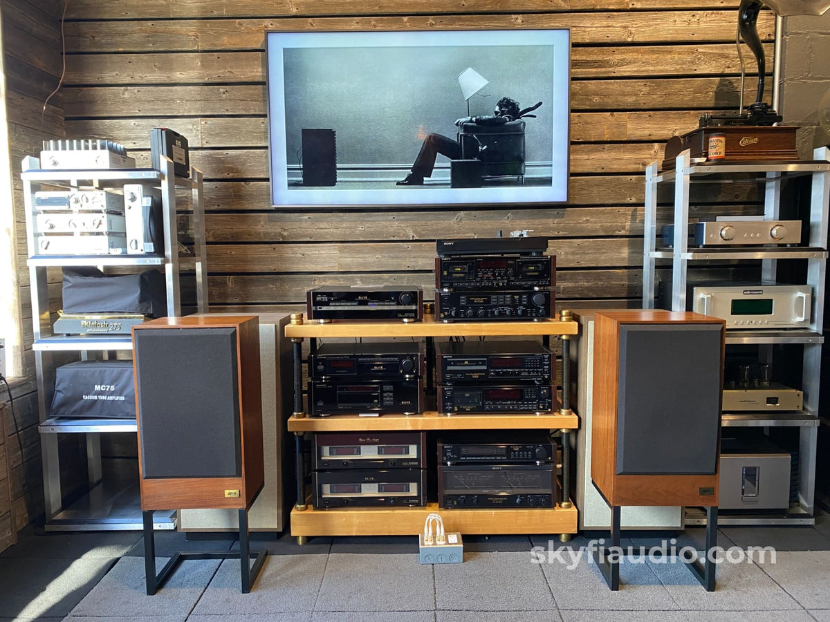 Acoustic Research Ar-11 Vintage Speakers - Refoamed W/Stands