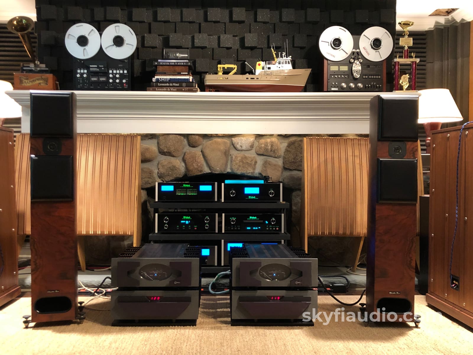 Acoustic Zen Adagio Speakers In A Gorgeous Burled Walnut Finish