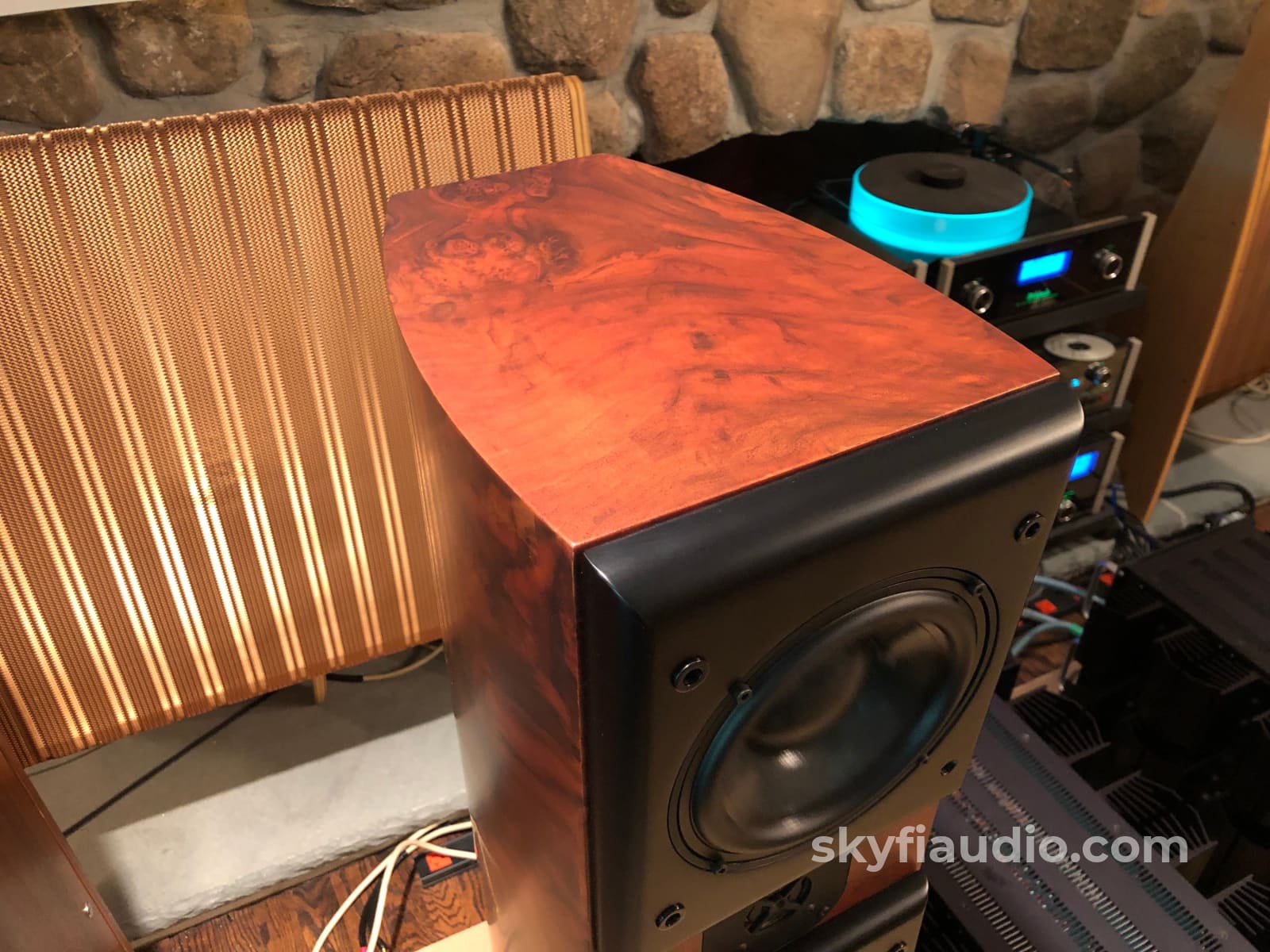 Acoustic Zen Adagio Speakers In A Gorgeous Burled Walnut Finish