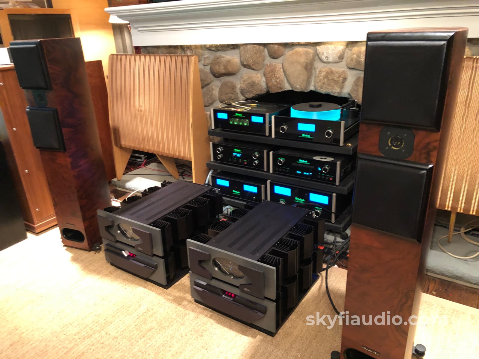 Acoustic Zen Adagio Speakers In A Gorgeous Burled Walnut Finish