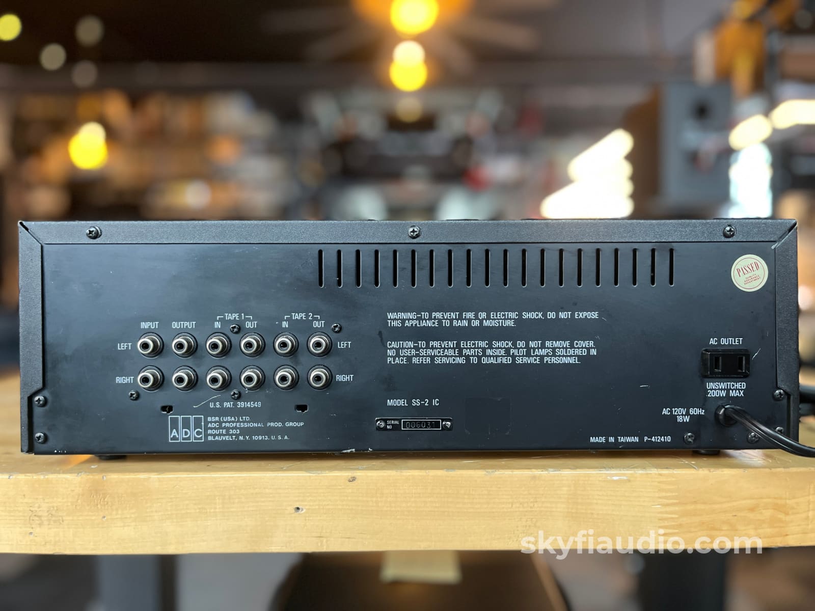 ADC Sound Shaper Two-IC Vintage Stereo Equalizer - Lightly Serviced