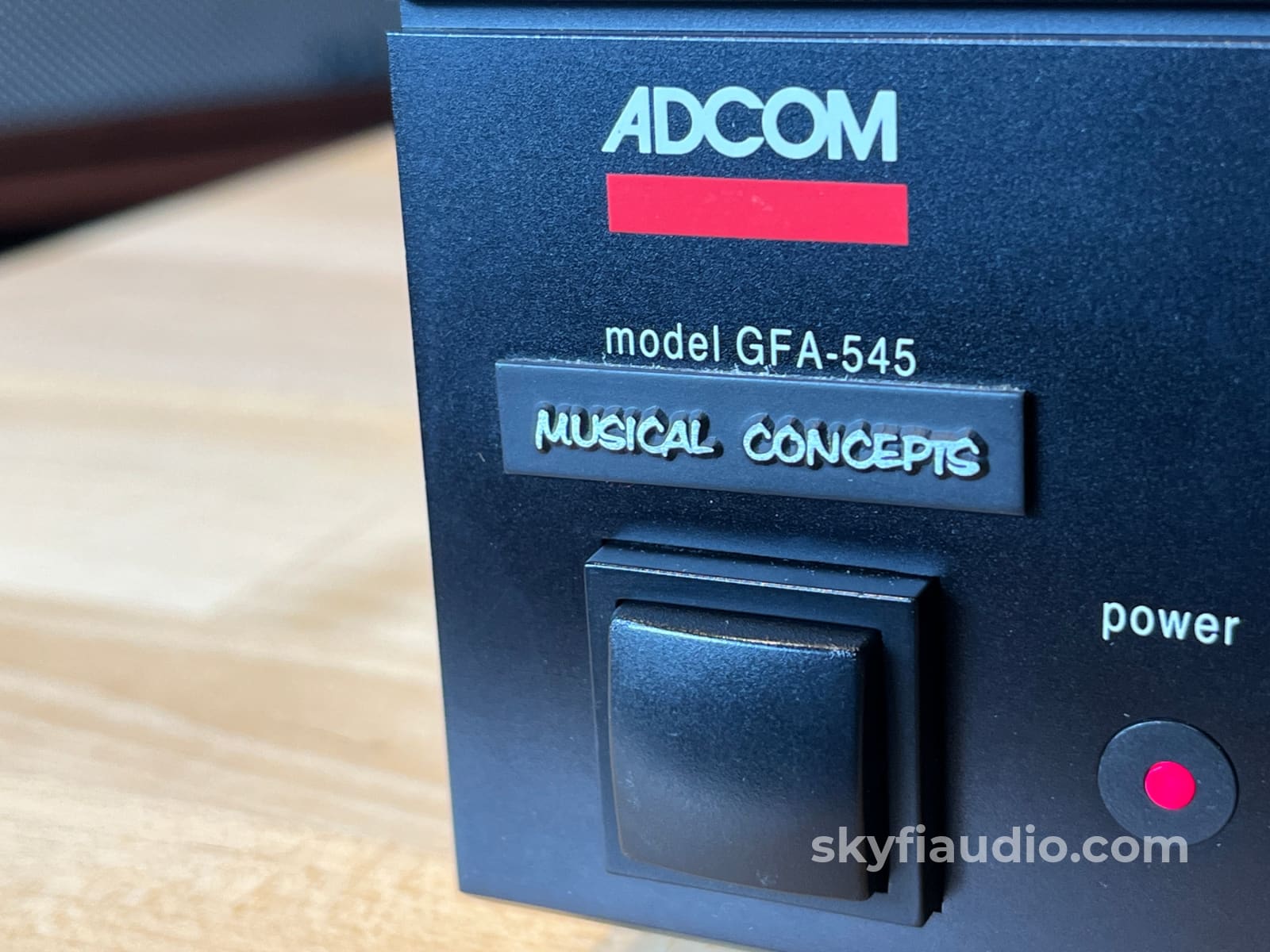 Adcom GFA-545 Solid State Amplifier - Upgraded by Musical Concepts - Amplifier