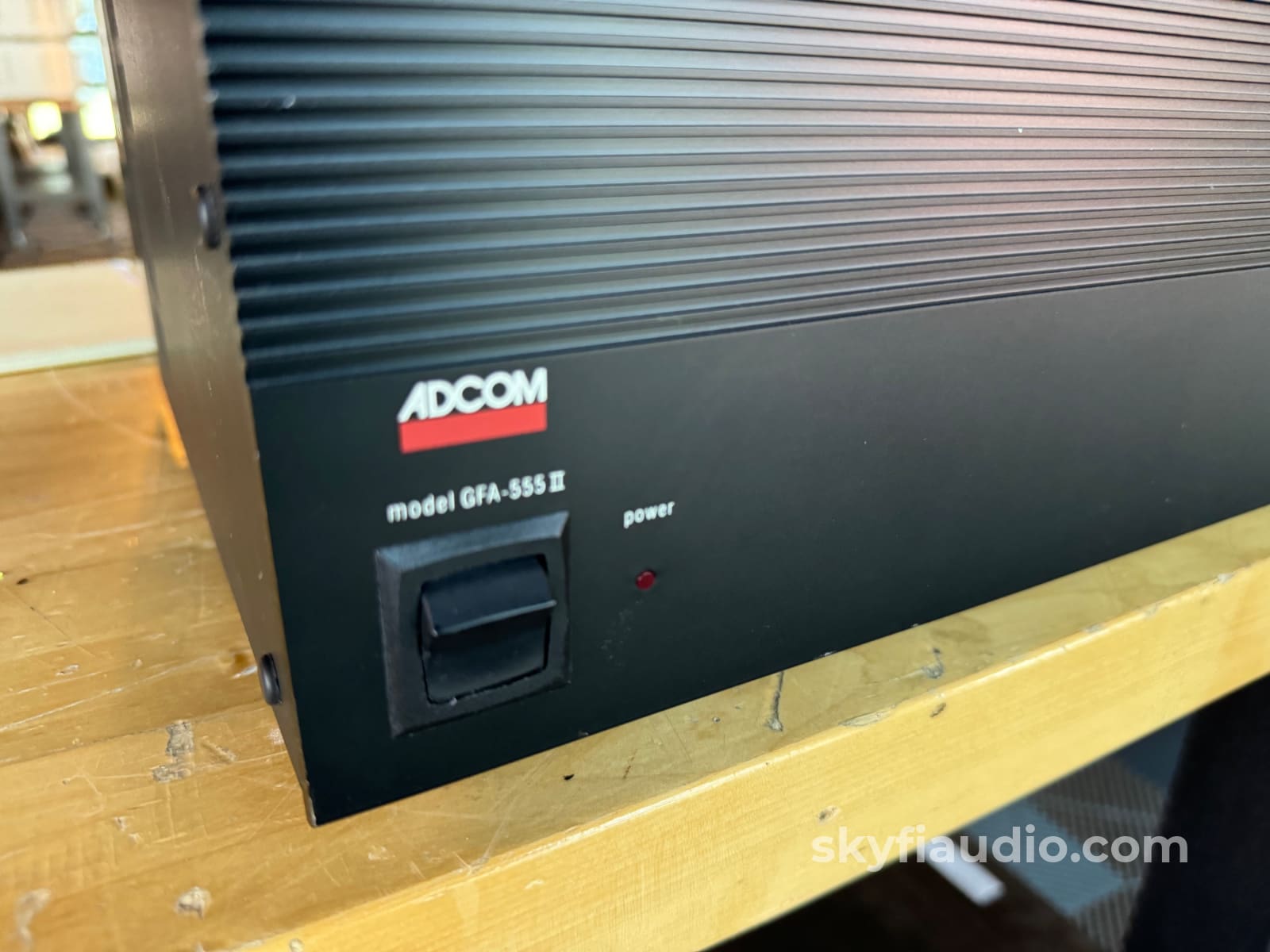 Adcom Gfa-555 Mkii Amplifier- Serviced Amplifier