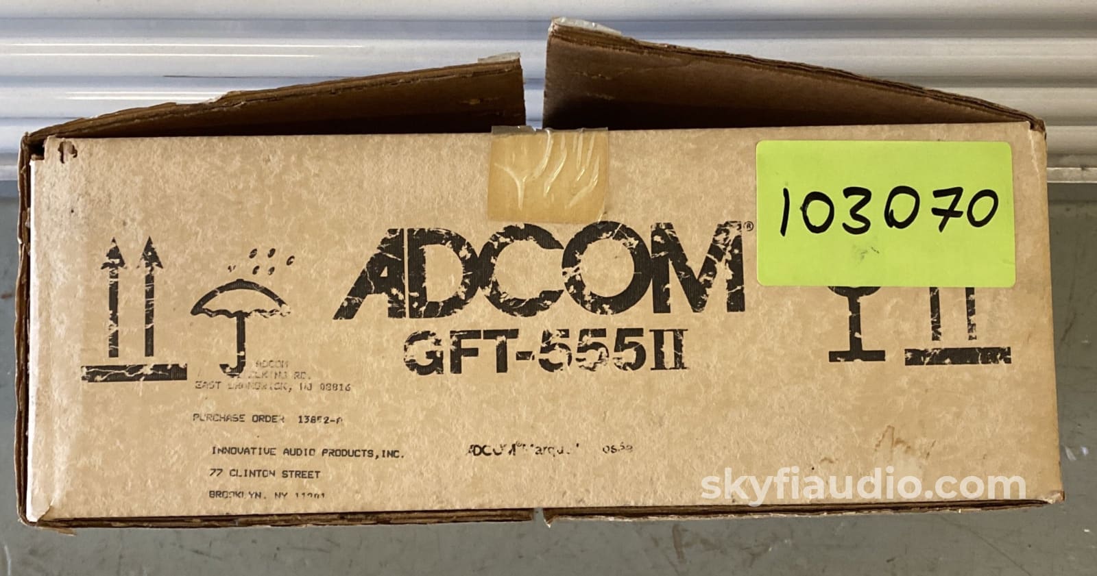 Adcom Gft-555 Ii - Am / Fm Tuner
