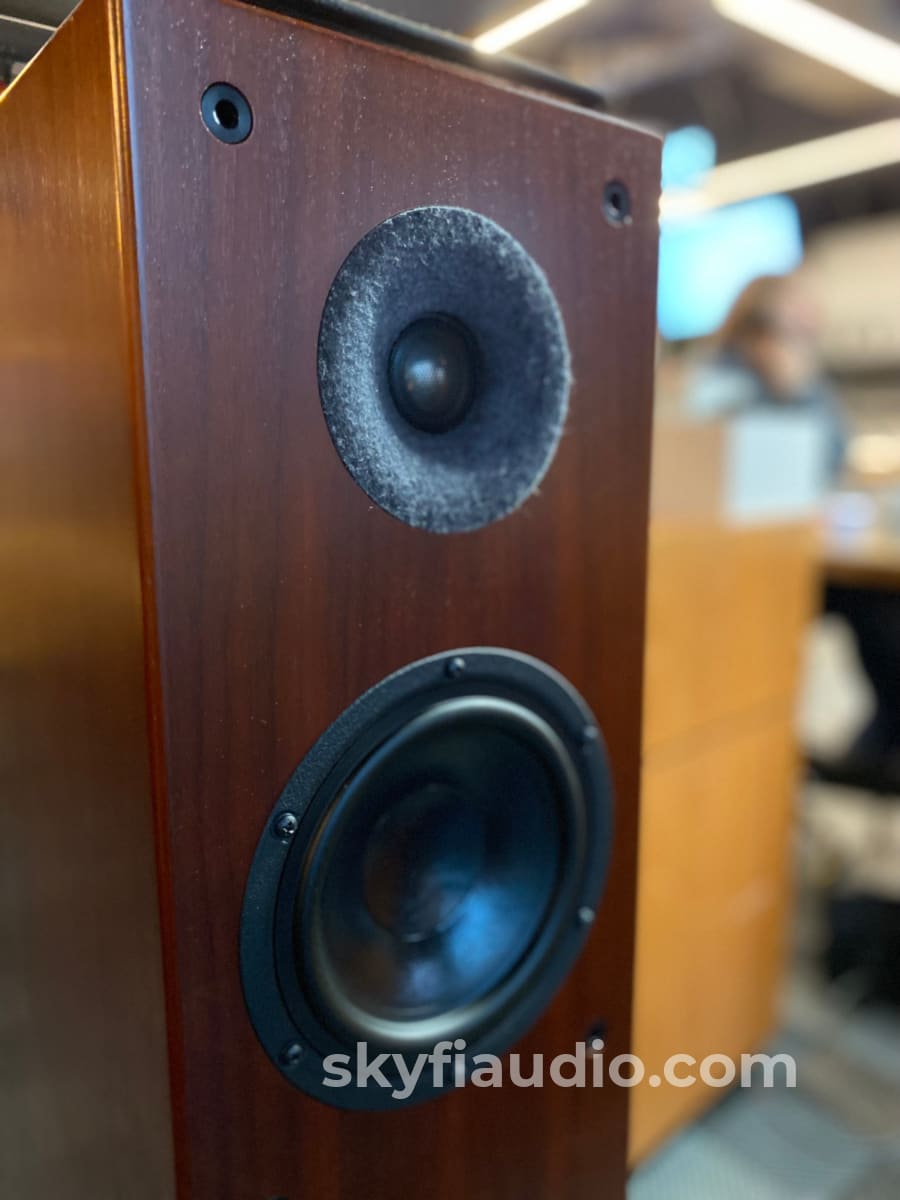 Aerial Acoustics Model 8 Loudspeakers - Highly Revised W/ Matching Wheel Bases Speakers