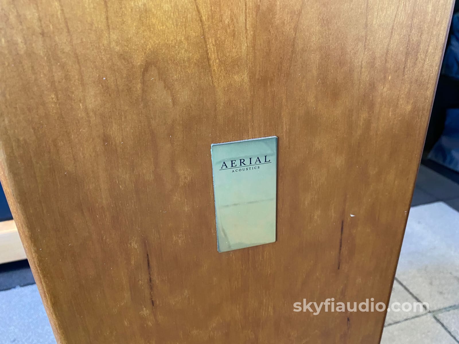 Aerial Acoustics Model 8 Loudspeakers Highly Reviewed Gorgeous Cherry Finish Speakers