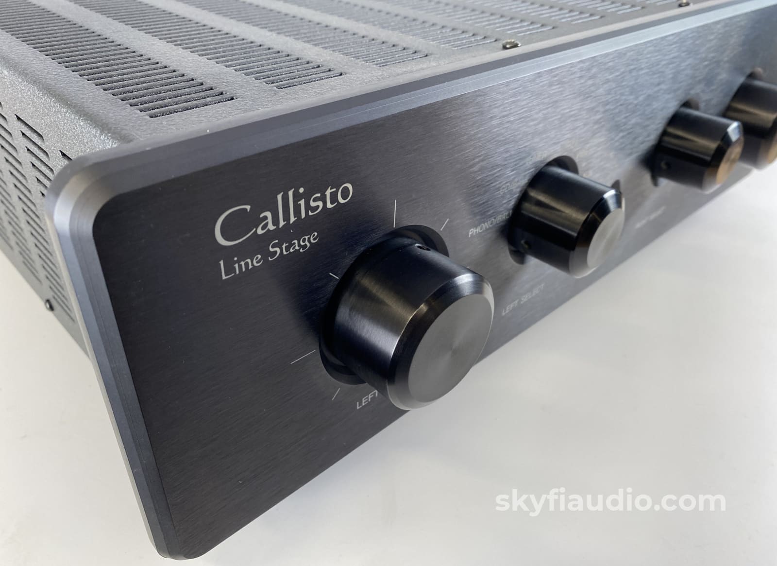 Aesthetix Callisto Signature Edition Tube Preamplifier W/Dual Power Supplies