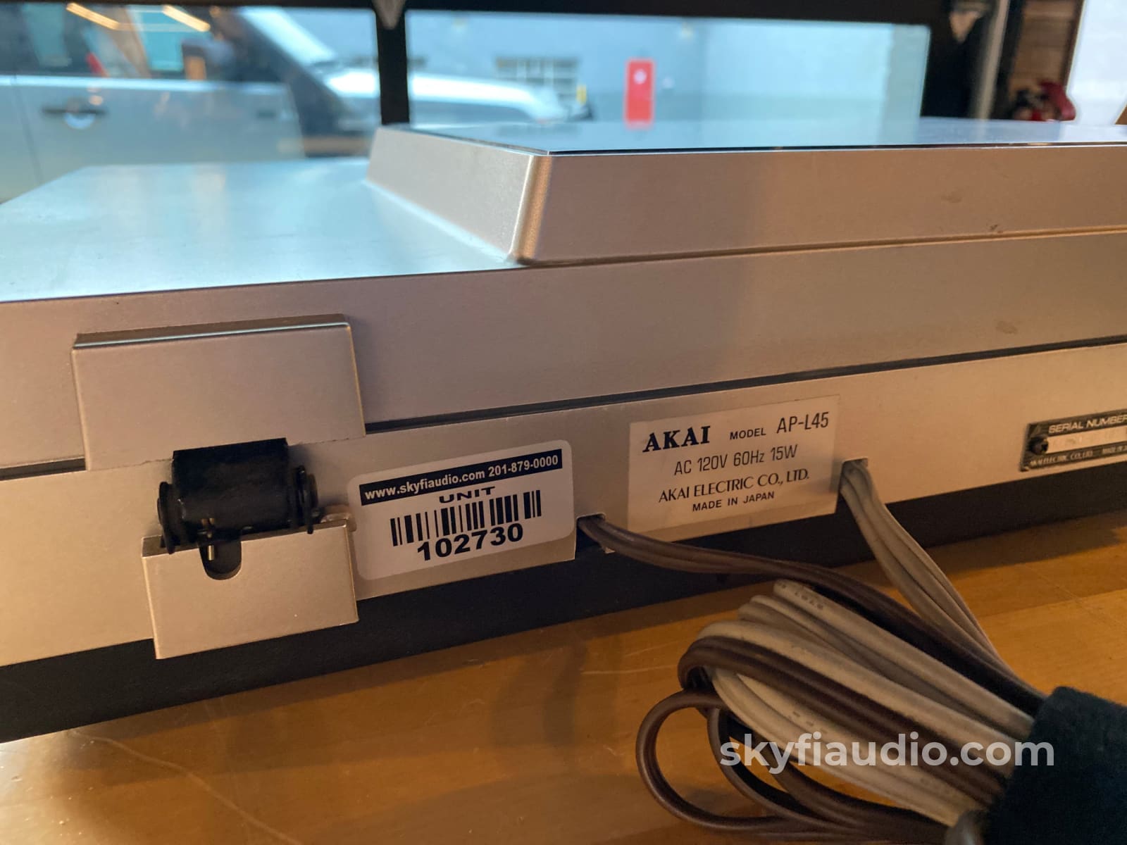Akai Ap-L45 Linear Tracking Fully-Automatic Turntable - With New Sumiko Cartridge