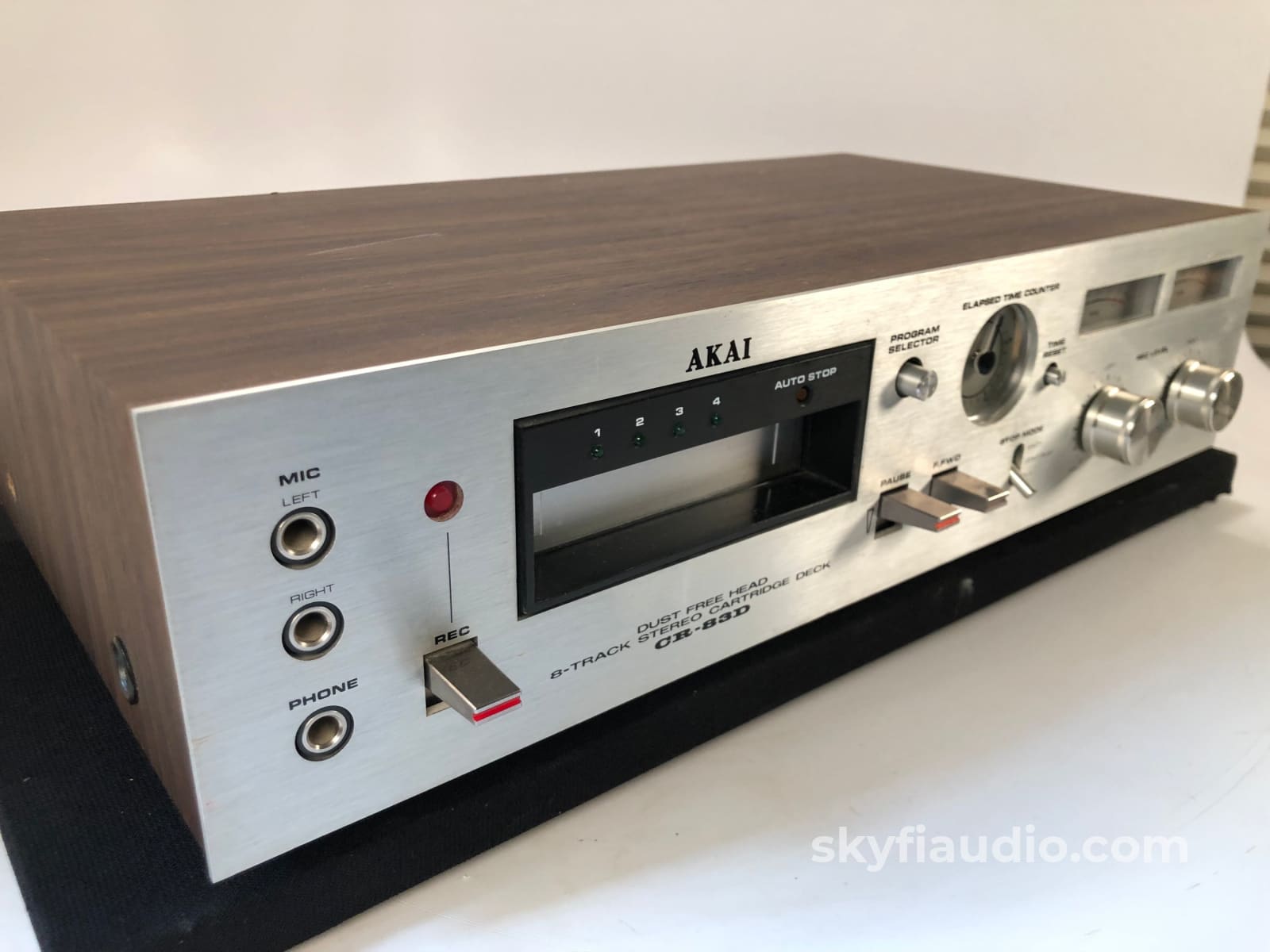 Akai Cr-83D 8-Track Tape Player - Cool Retro Piece! Deck
