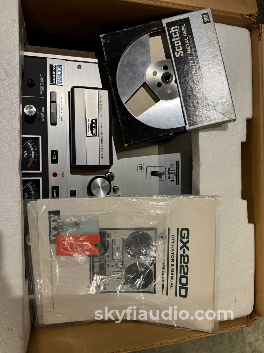 Akai Gx-2200 Reel To Tape Deck