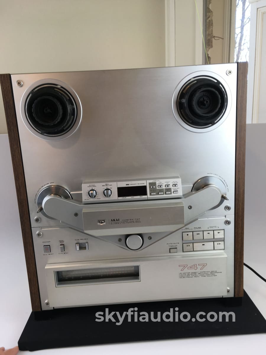 Akai Gx-747 Professional Stereo Reel To Tape Recorder Deck