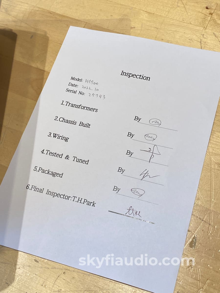 Allnic H-5500 Tube Phono Preamp Preamplifier
