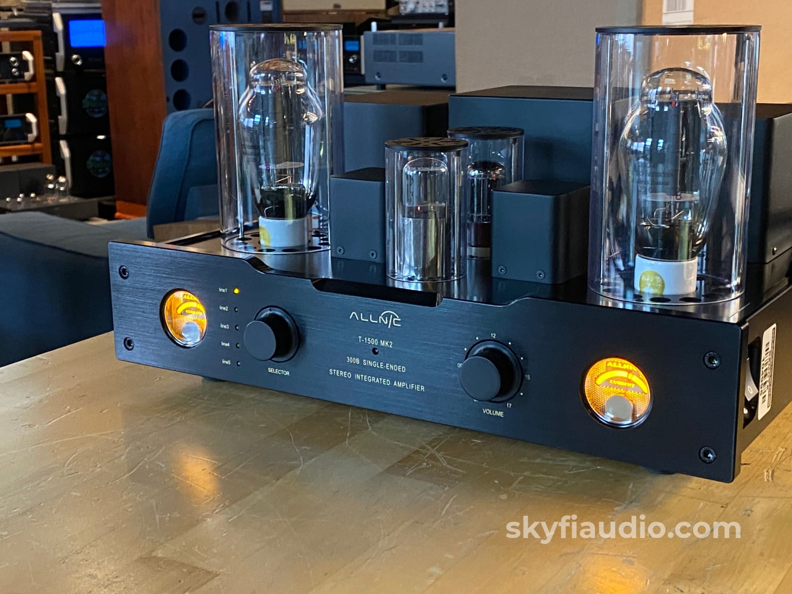 Allnic T-1500 Mk2 Tube Integrated Amplifier - Complete