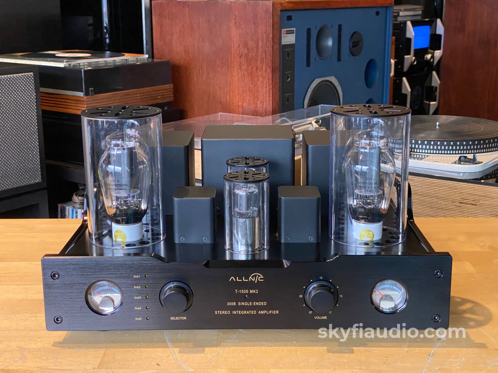 Allnic T-1500 Mk2 Tube Integrated Amplifier - Complete