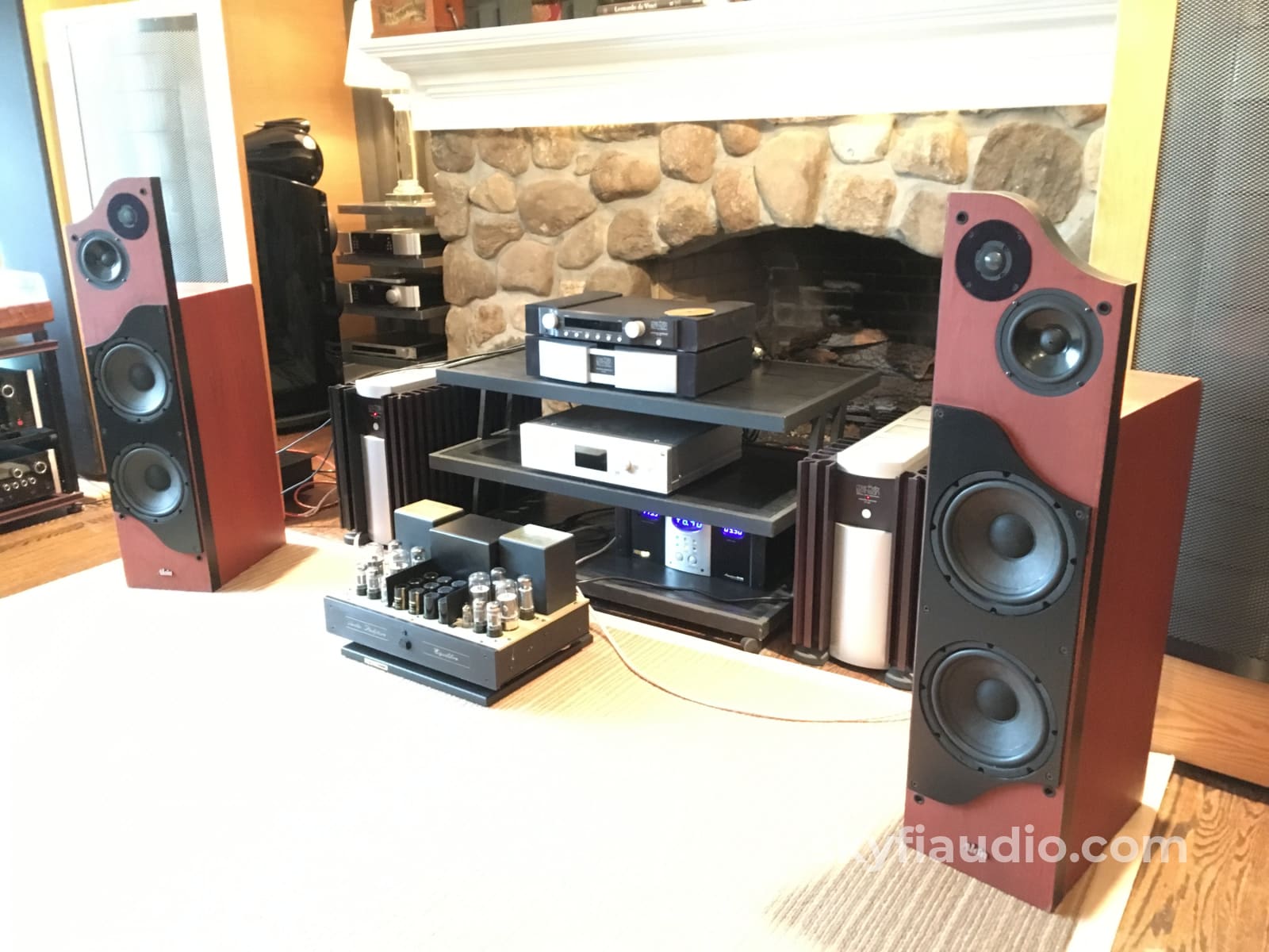 Alon Lotus Elite Speakers - Restored And Super Rare Cherry