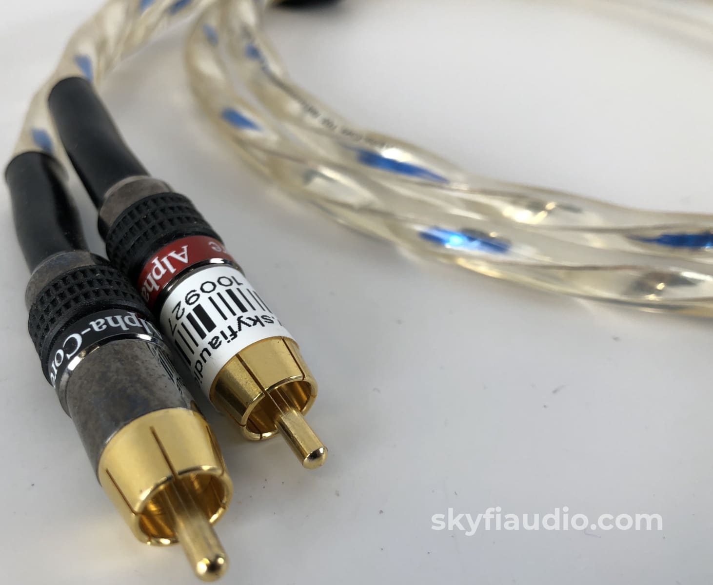 Alpha-Core Goertz TQ2 Silver RCA Audio Interconnect - 1M