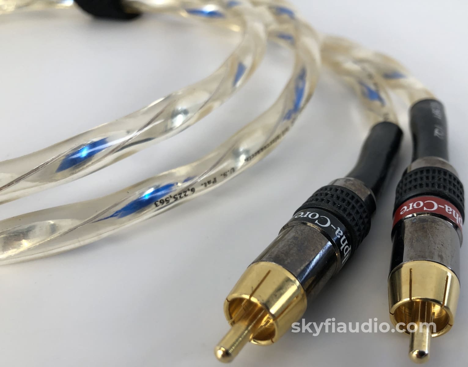 Alpha-Core Goertz Tq2 Silver Rca Audio Interconnect - 1M Cables