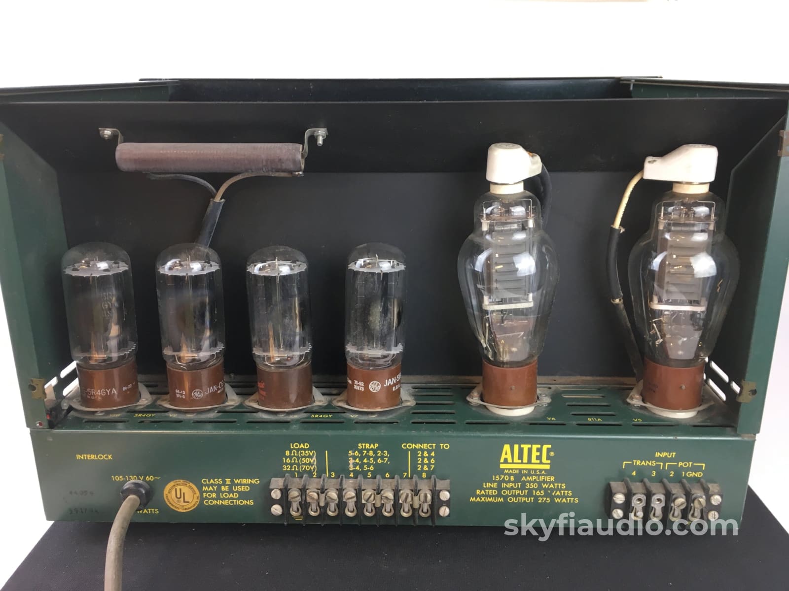 Altec 1570B Tube Monoblock Amplifier Pair