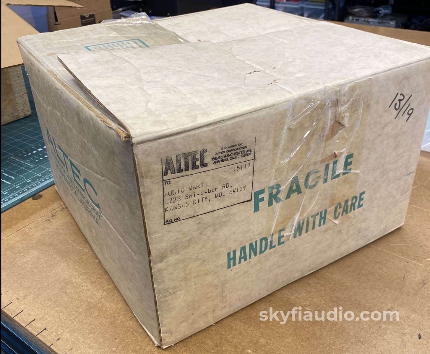 Altec Lansing 416Z Woofer With Manual And Box Survivor! Speakers