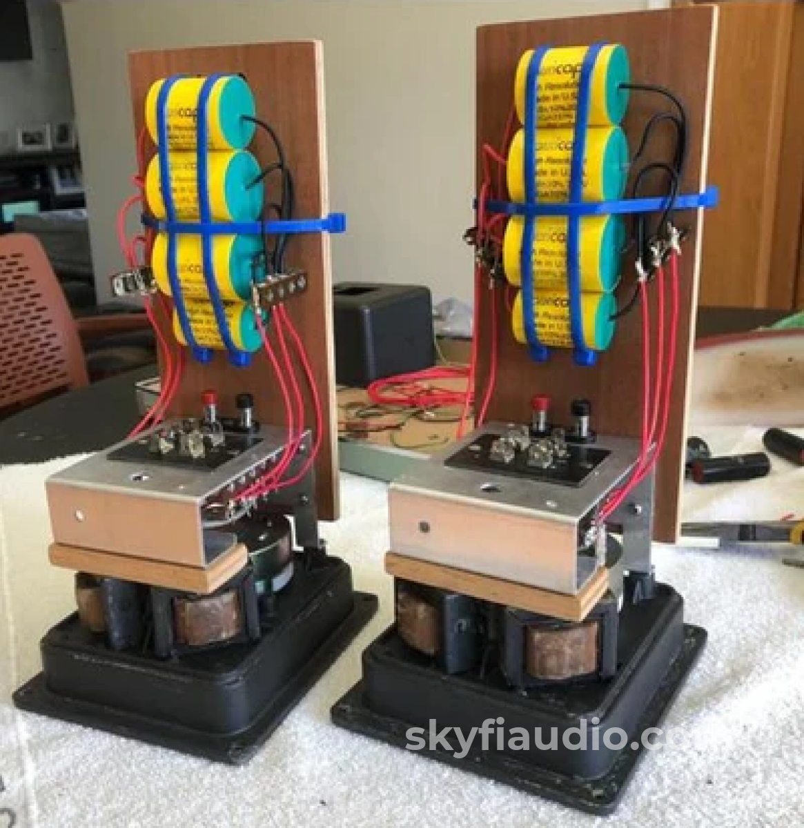 Altec Lansing 604-8G Vintage Speakers In Custom Fine Furniture Grade Cabinets