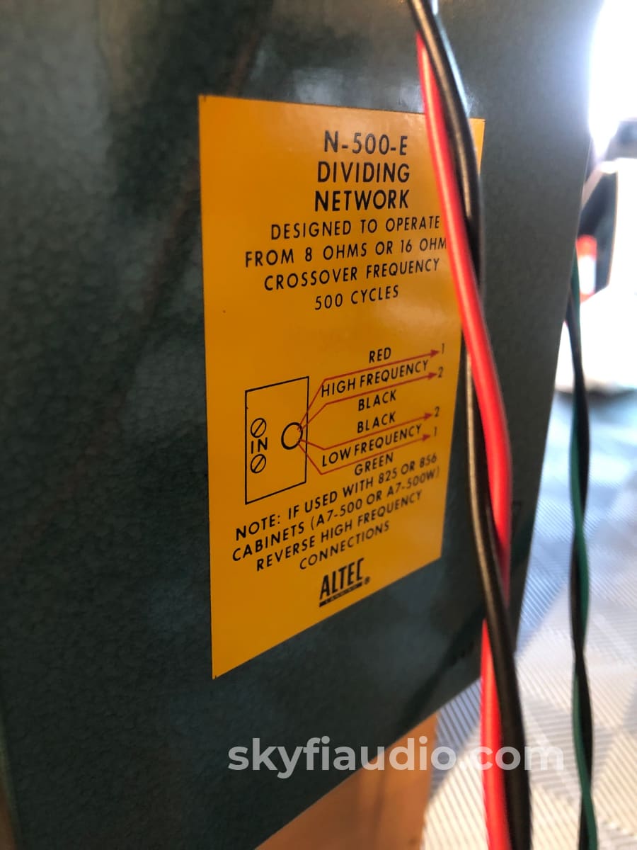 Altec Lansing Magnificent A7-500W-1 Speaker System - Voice Of The Theater Speakers