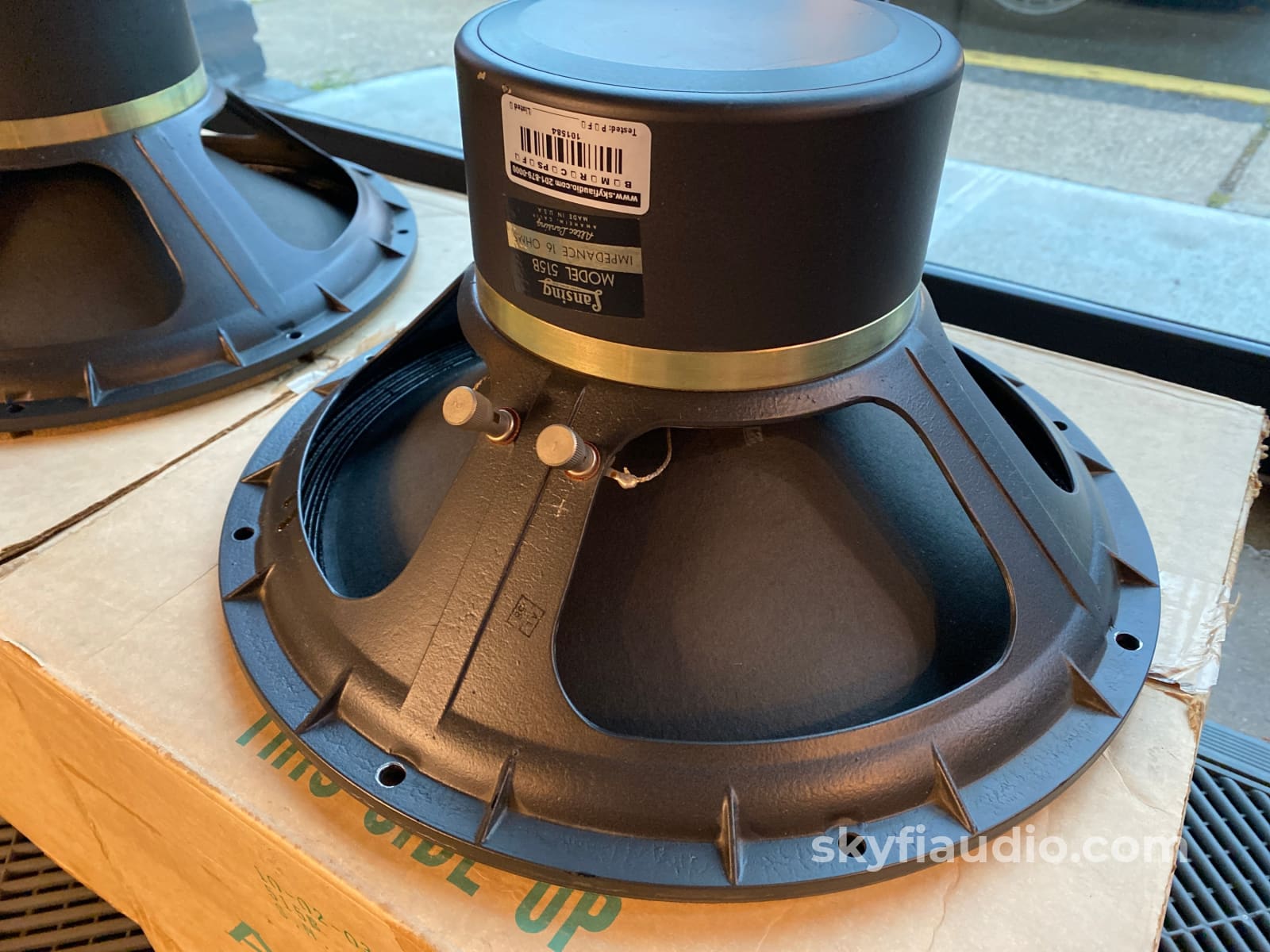 Altec Lansing Model 515B Drivers Brand New In Their Original Boxes! Speakers
