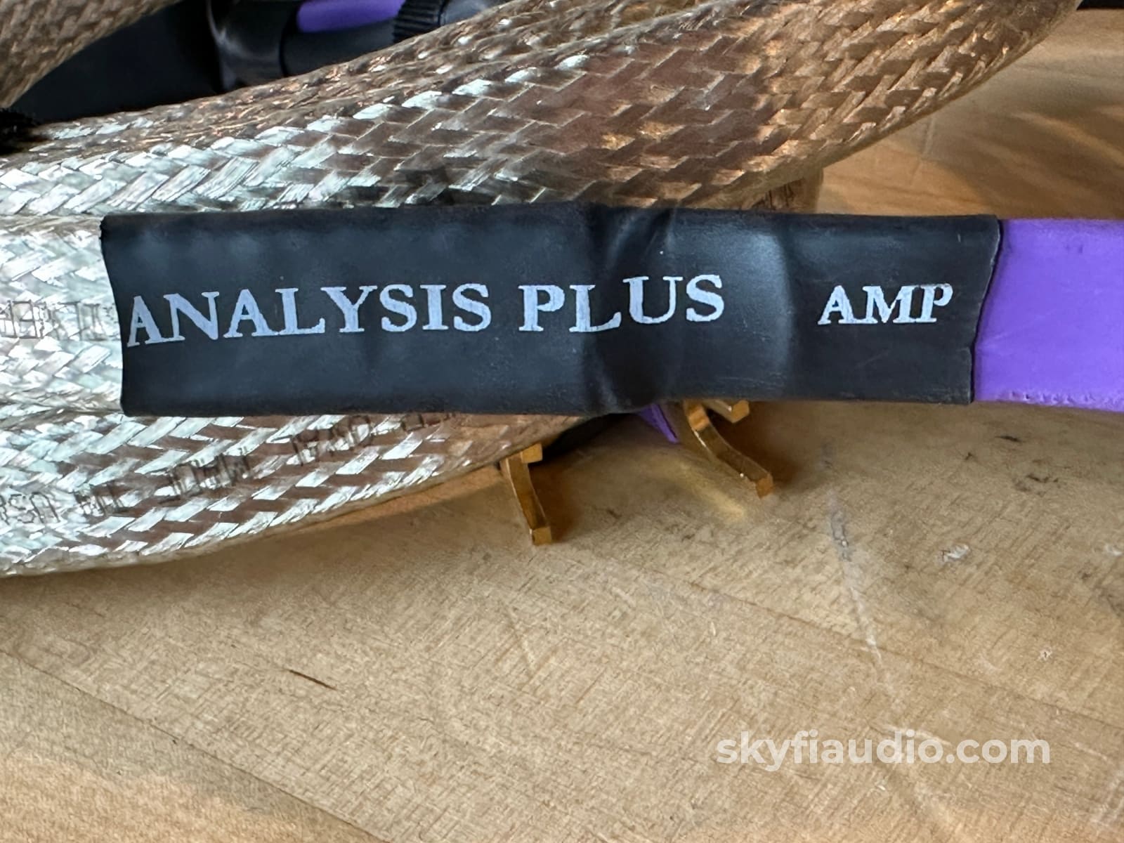Analysis Plus Silver Oval Speaker Cable Pair 8Ft Cables