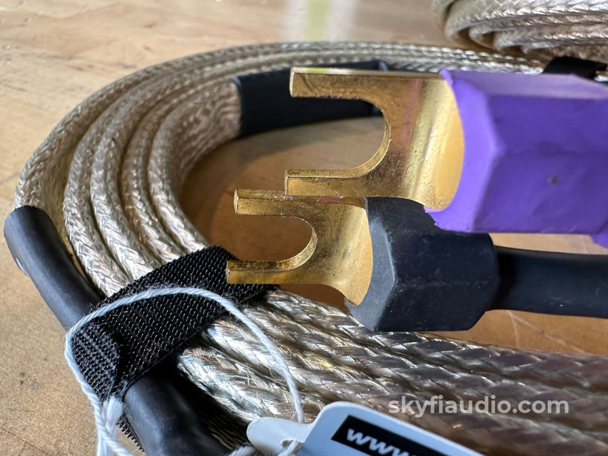 Analysis Plus Silver Oval Speaker Cable Pair 8Ft Cables