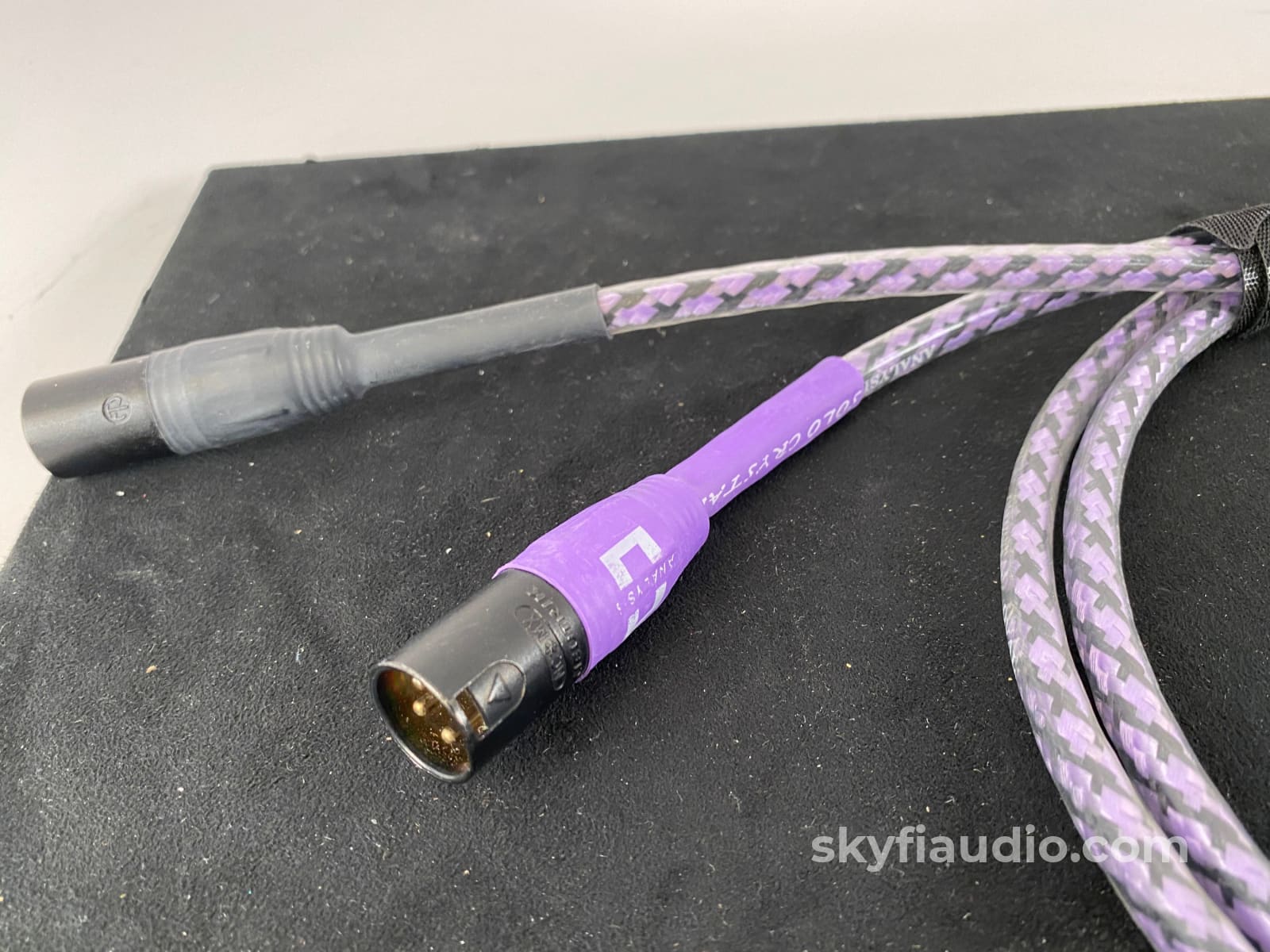 Analysis Plus - Solo Crystal Xlr Audio Interconnect (Pair) 1M Cables