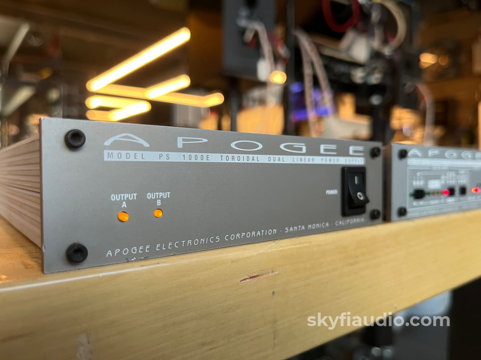 Apogee DA-1000E-20 DAC & PS-1000E Power Supply - w/ Wyde Eye Coaxial C