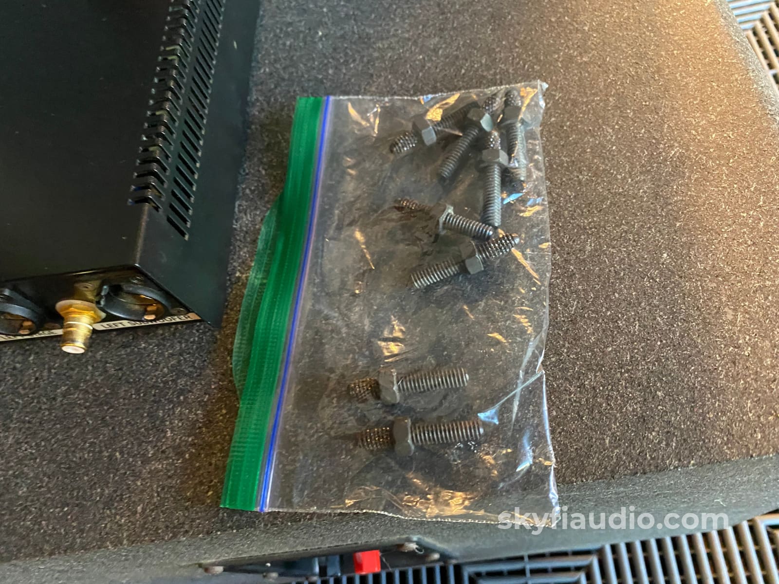 Apogee Stage Full Range Ribbon Speakers W/Matching Mini-Grand Subwoofers + Dax Crossover