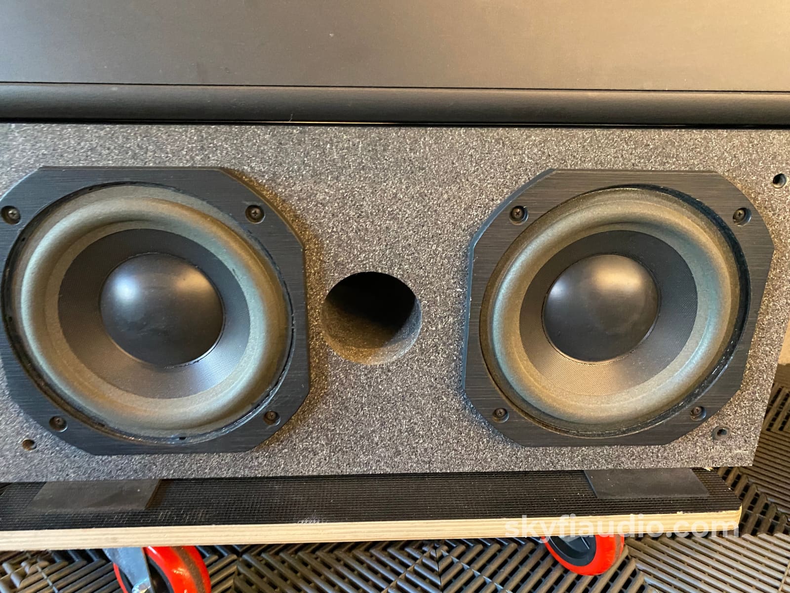 Apogee Stage Full Range Ribbon Speakers W/Matching Mini-Grand Subwoofers + Dax Crossover