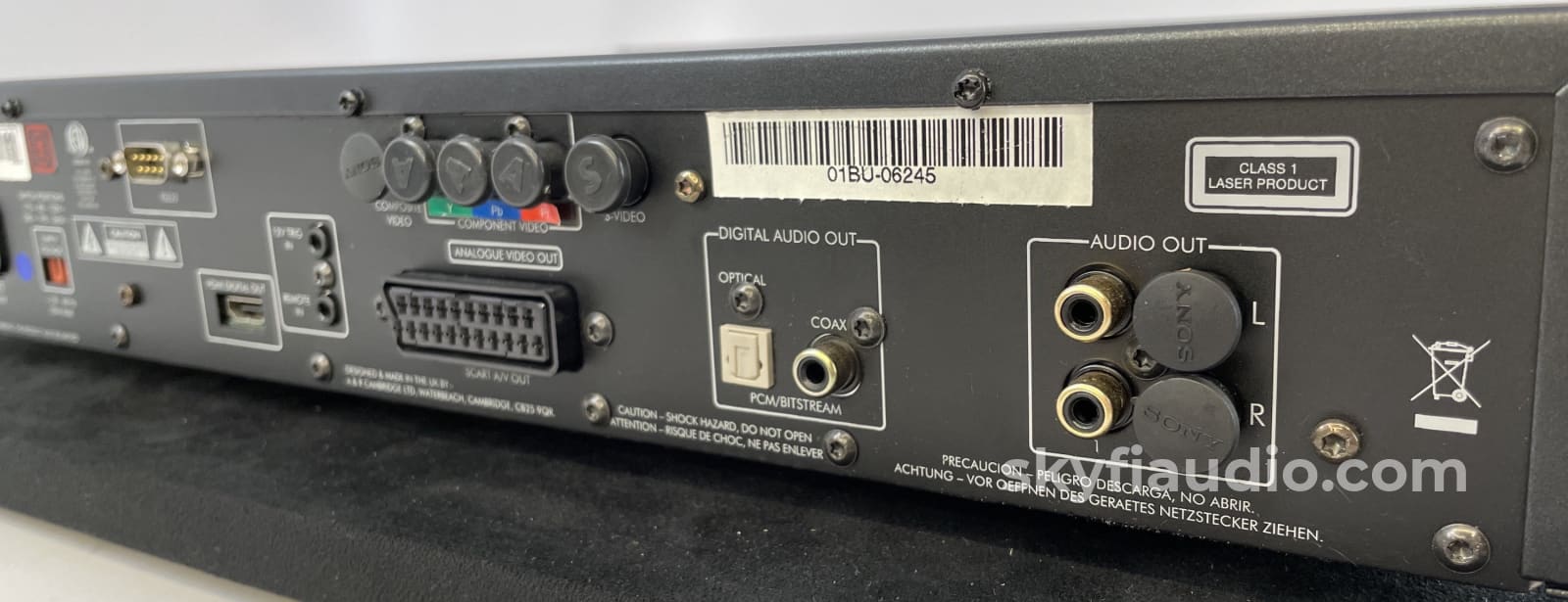 Arcam Dv135 Cd/Sacd Player With Remote Cd + Digital