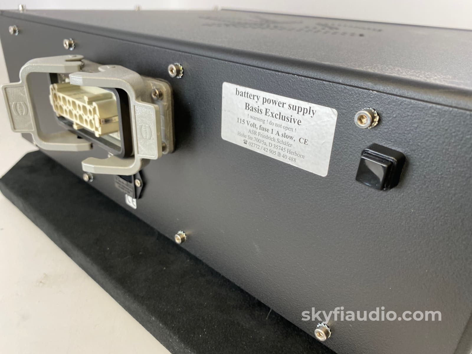 Asr Basis Exclusive 2X Mkii - Battery Powered Phono Preamp Absolutely Stunning Preamplifier