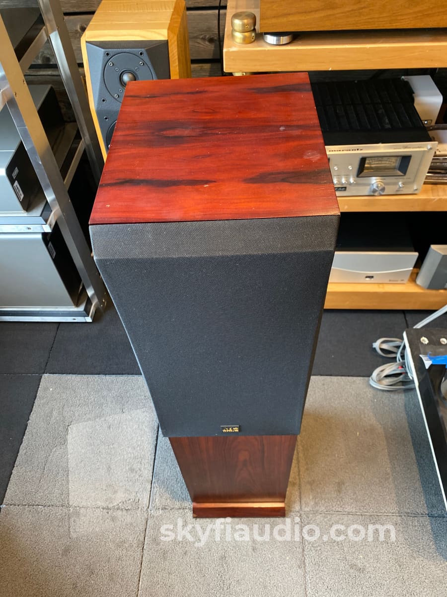ATC SCM 20T Speakers in Red Mahogany