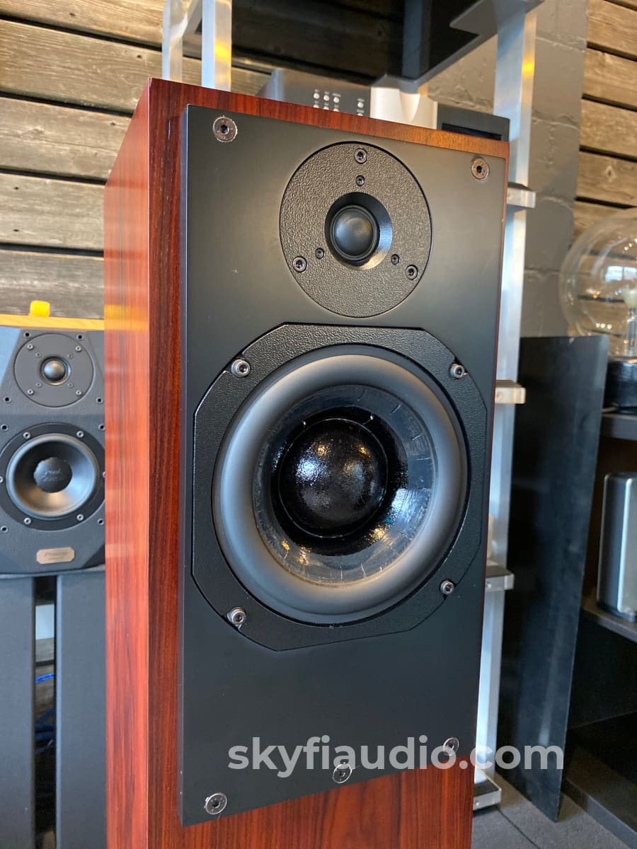 Atc Scm 20T Speakers In Red Mahogany