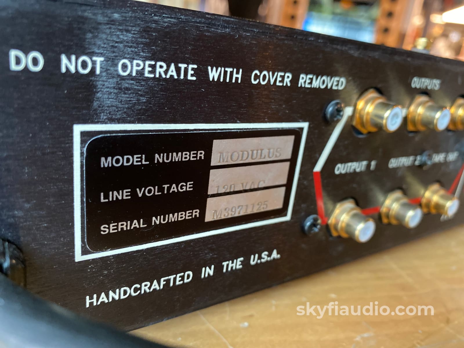 Audible Illusions Modulus 3A Tube Preamplifier With Phono