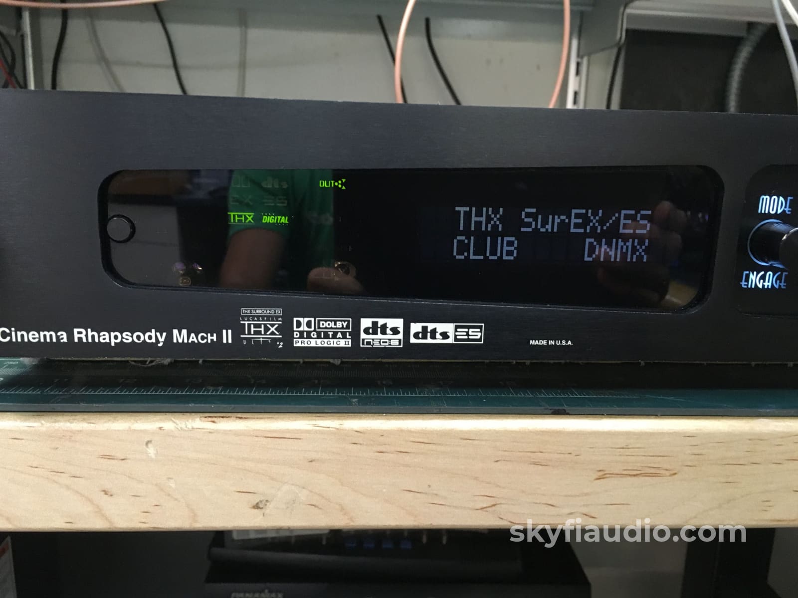 AUDIO CURRENT プリアンプ Rhapsody C Audio Design Associates Cinema Rhapsody Mach II Surround Processor 7.1