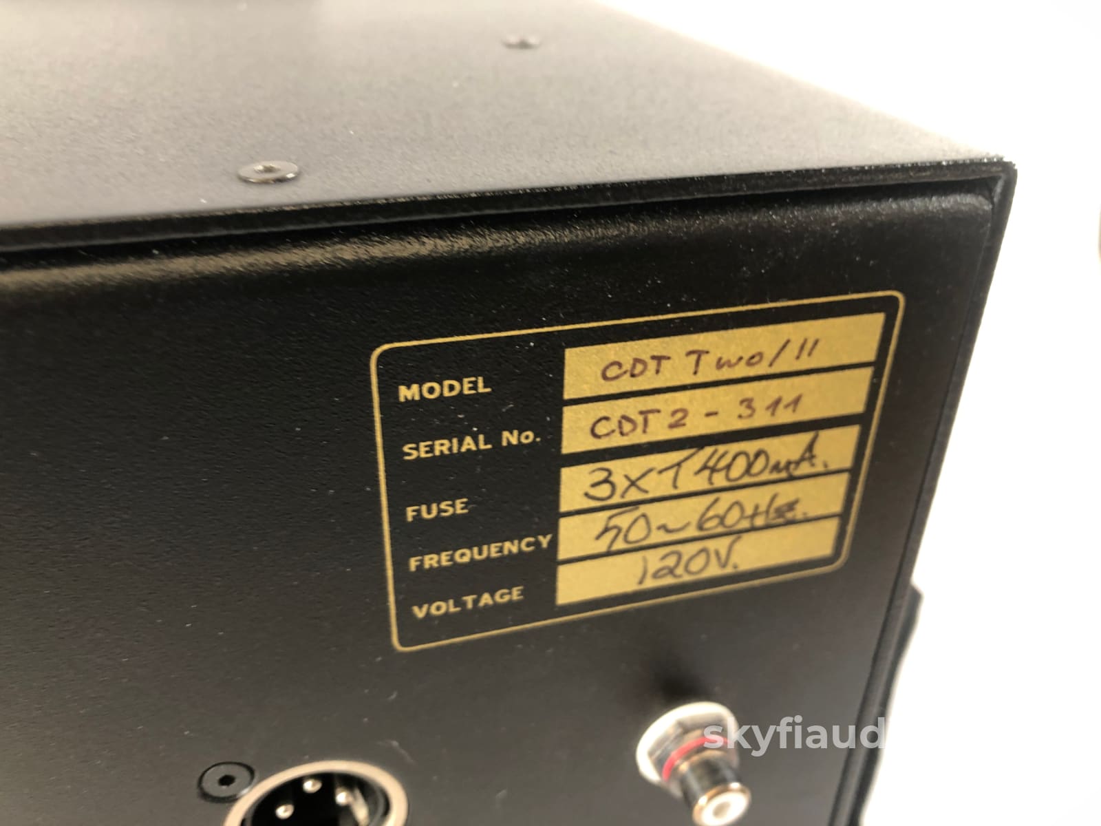 Audio Note Cdt Two/Ii Cd Transport - Top Loading! Complete With Box Remote And Manual + Digital