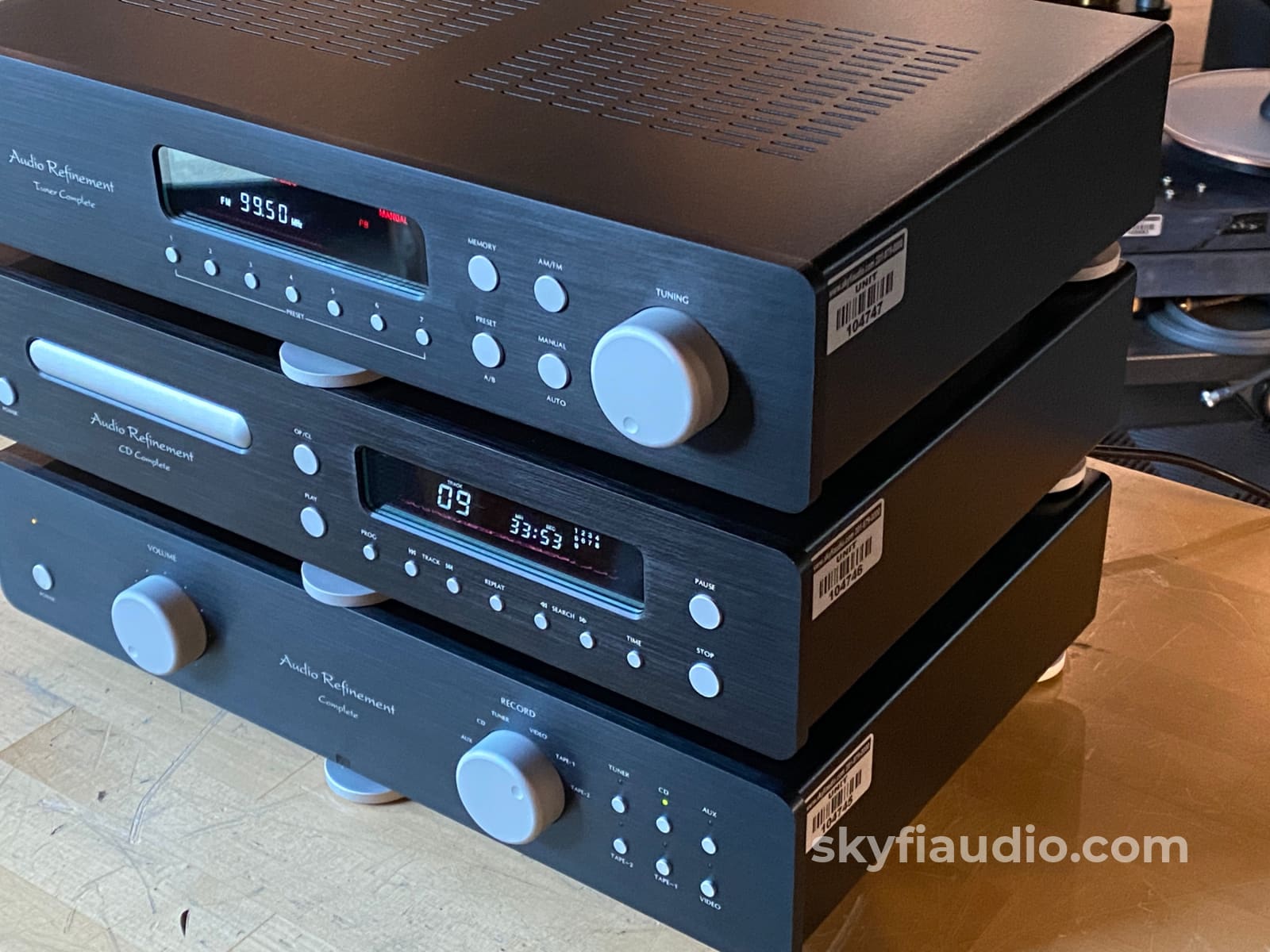 Audio Refinement Complete 3 Piece Set Integrated Cd And Tuner (Yba) Amplifier