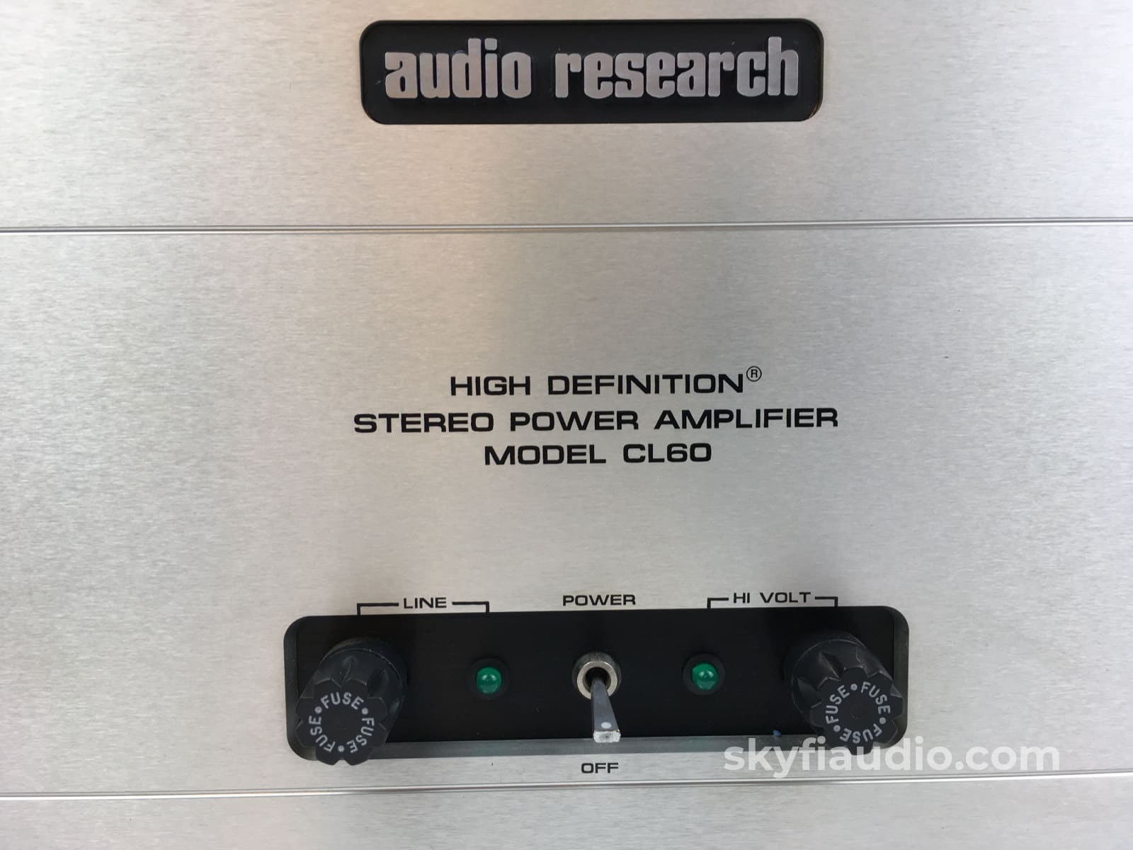 Audio Research Cl-60 Tube Amplifier