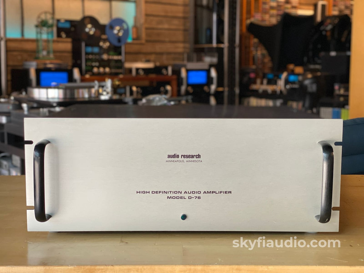 Audio Research D-76 Vintage All-Tube Amplifier