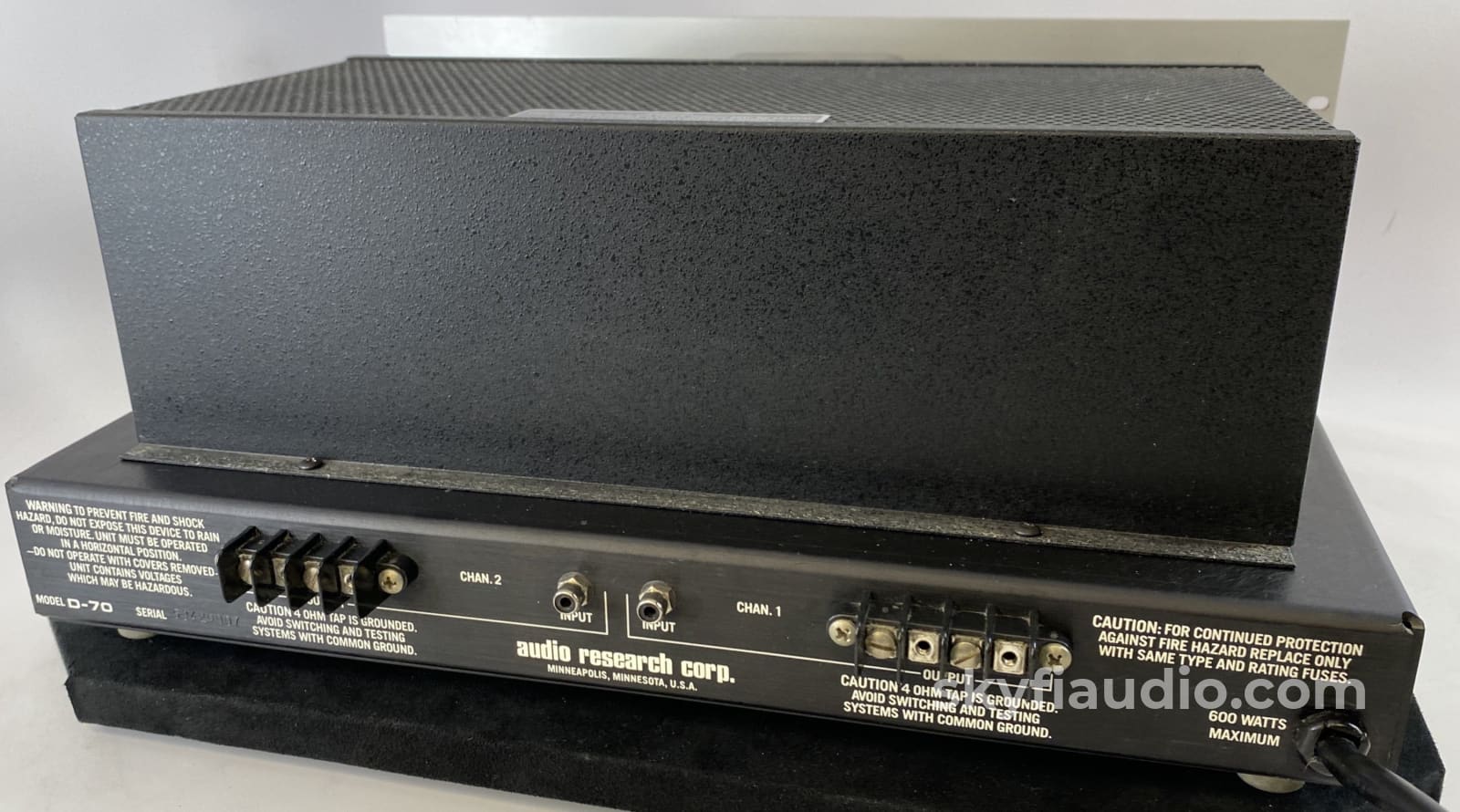 Audio Research D70 Mkii Tube Amplifier - Complete Set