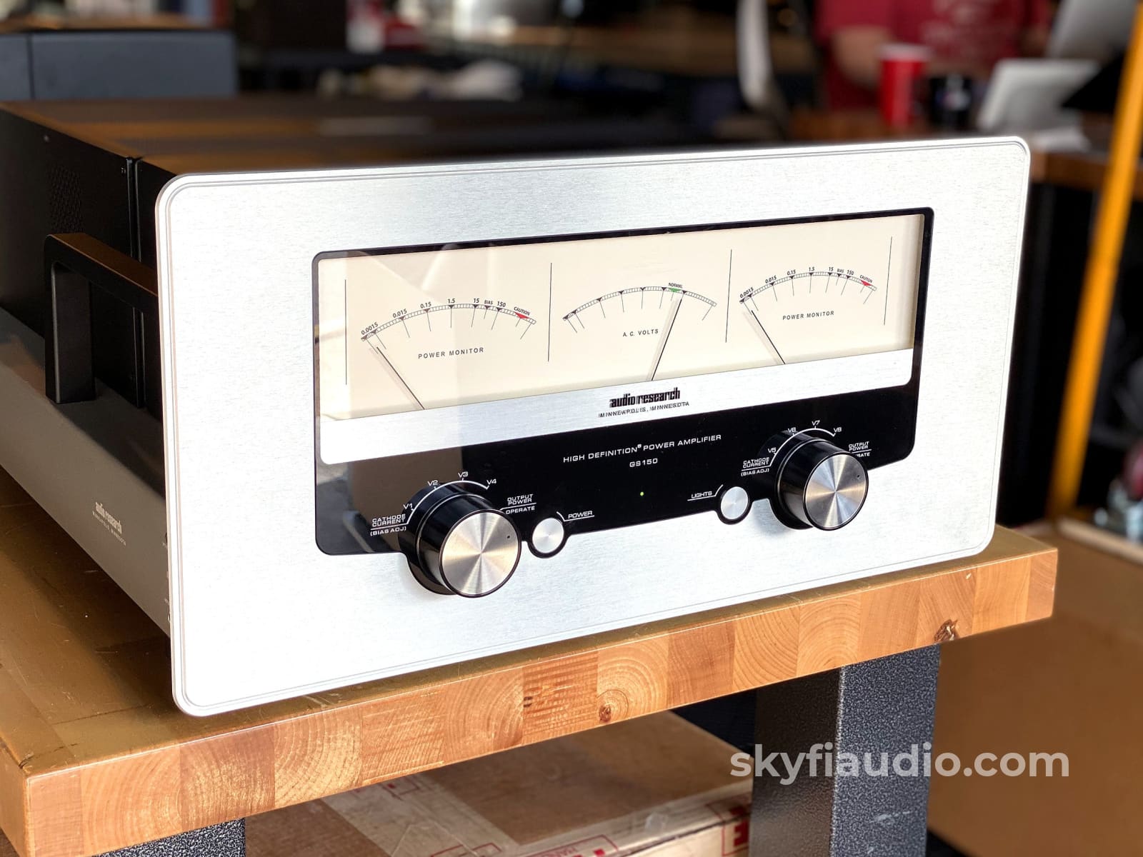 Audio Research Gs150 Tube Amplifier - Wow