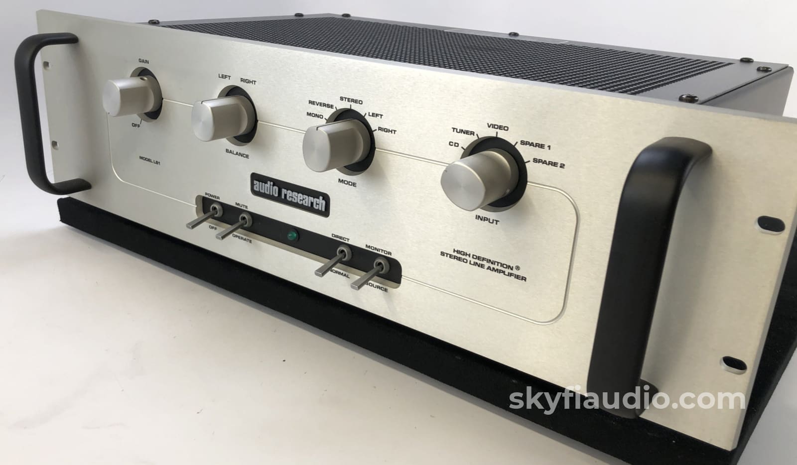 Audio Research Ls1 Line Stage Hybrid Tube Amplifier - Complete With Box And Serviced Preamplifier