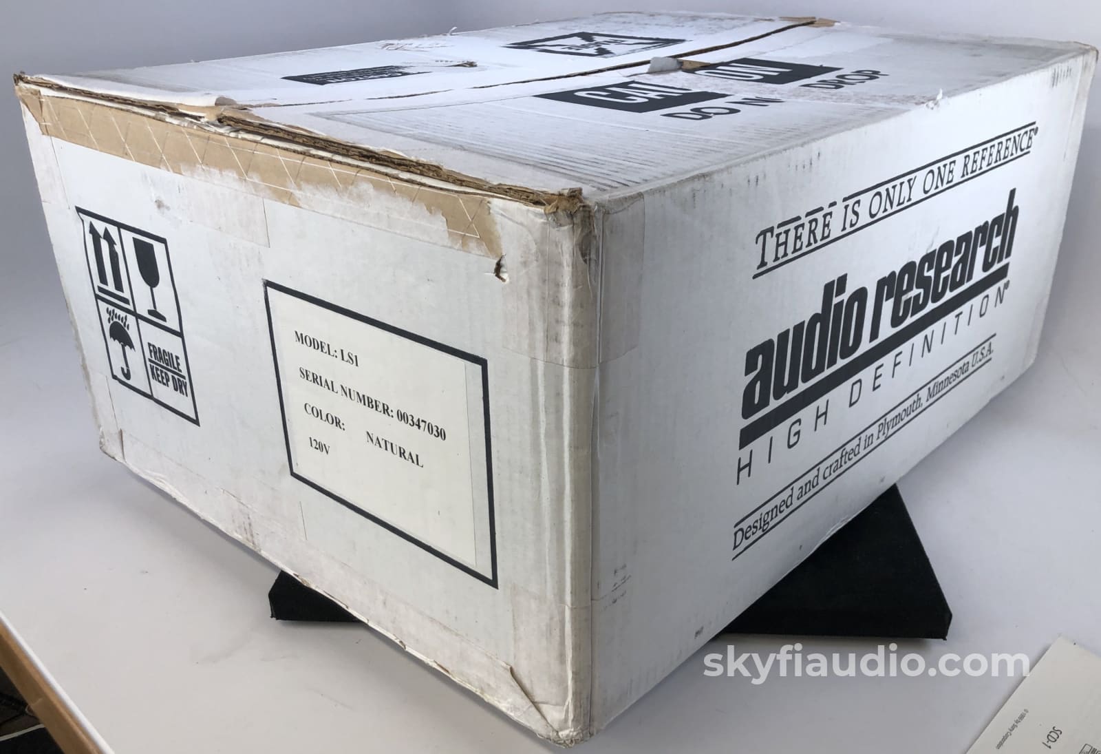 Audio Research Ls1 Line Stage Hybrid Tube Amplifier In Box And Complete Preamplifier